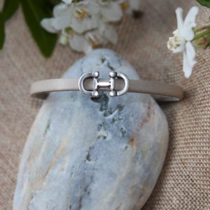 bracelet en cuir mors